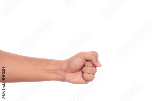 Male clenched fist