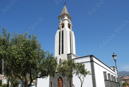 Kanaren - La Palma - El Paso - Kirche photo