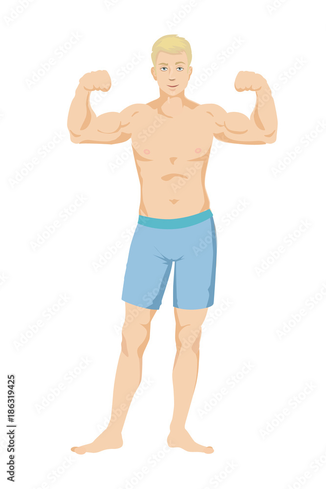 Young muscular guy