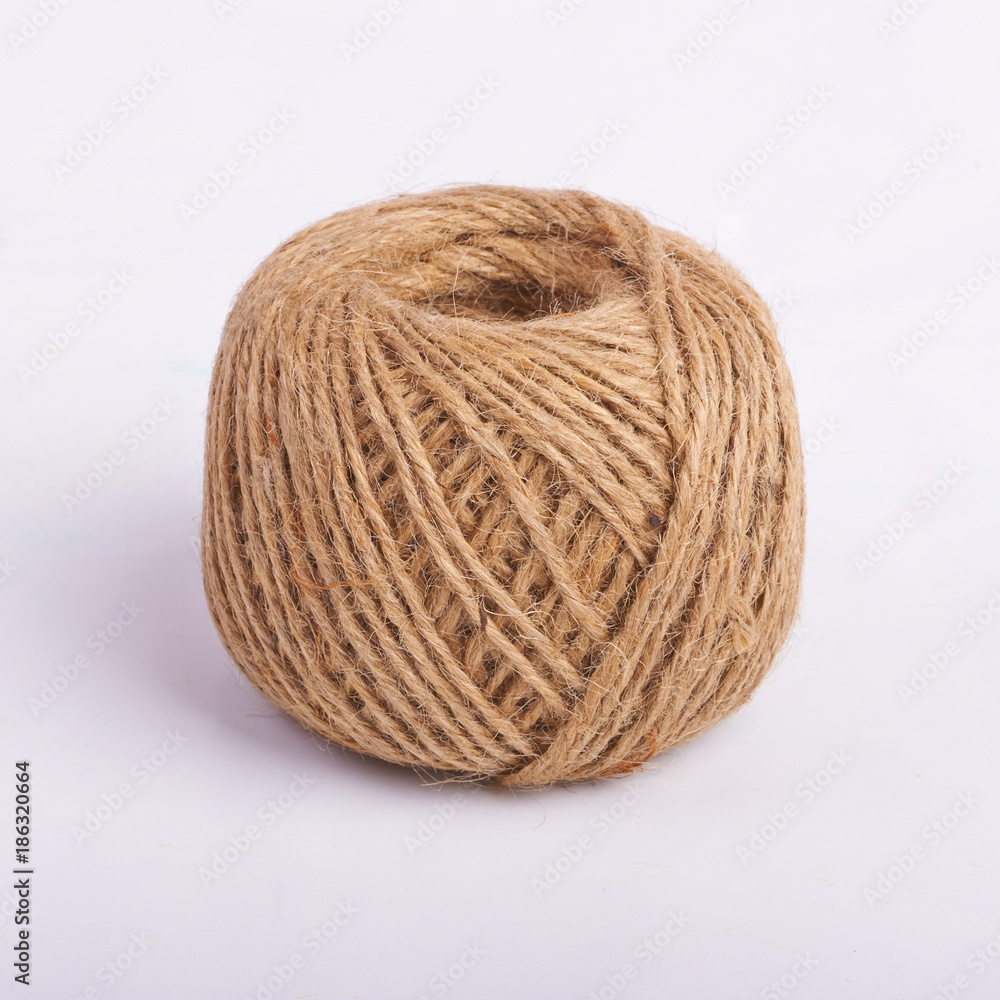 Coil of rope isolated Coil of rope isolated