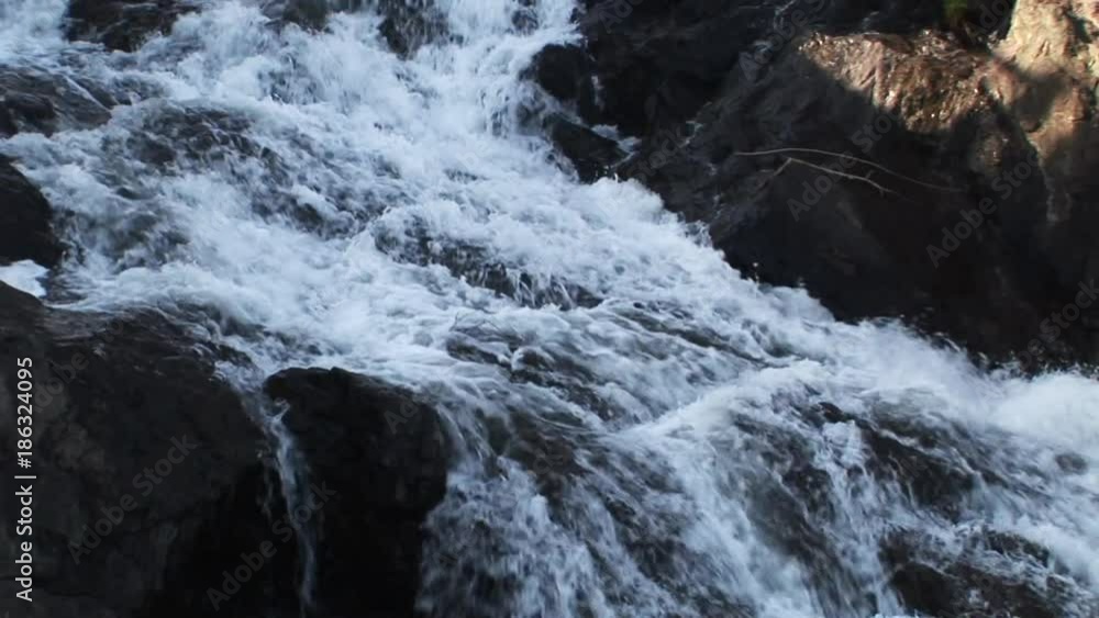 River rapids in Maine, zoom out River rapids in Maine, zoom out