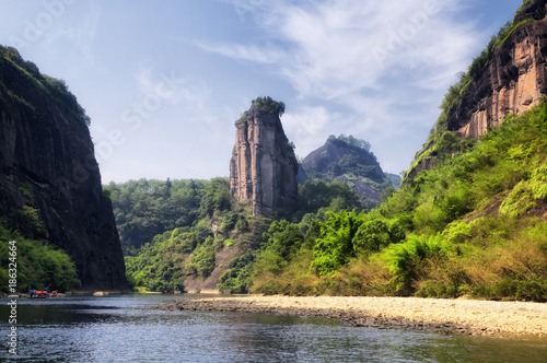 wuyishan nine bend river photo