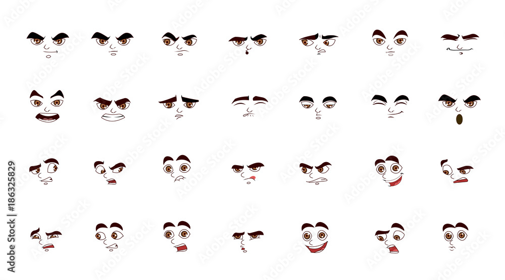 Cartoon Expressions  Emoticons