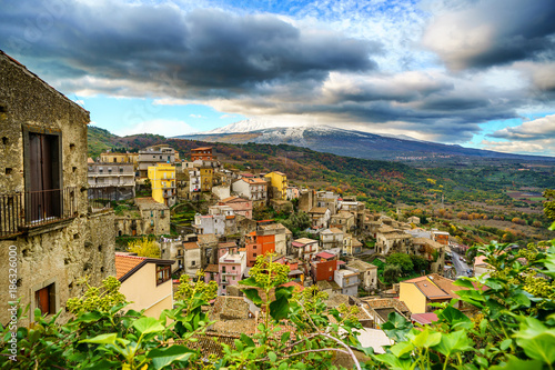 Castiglione di Sicilia village , Sicily