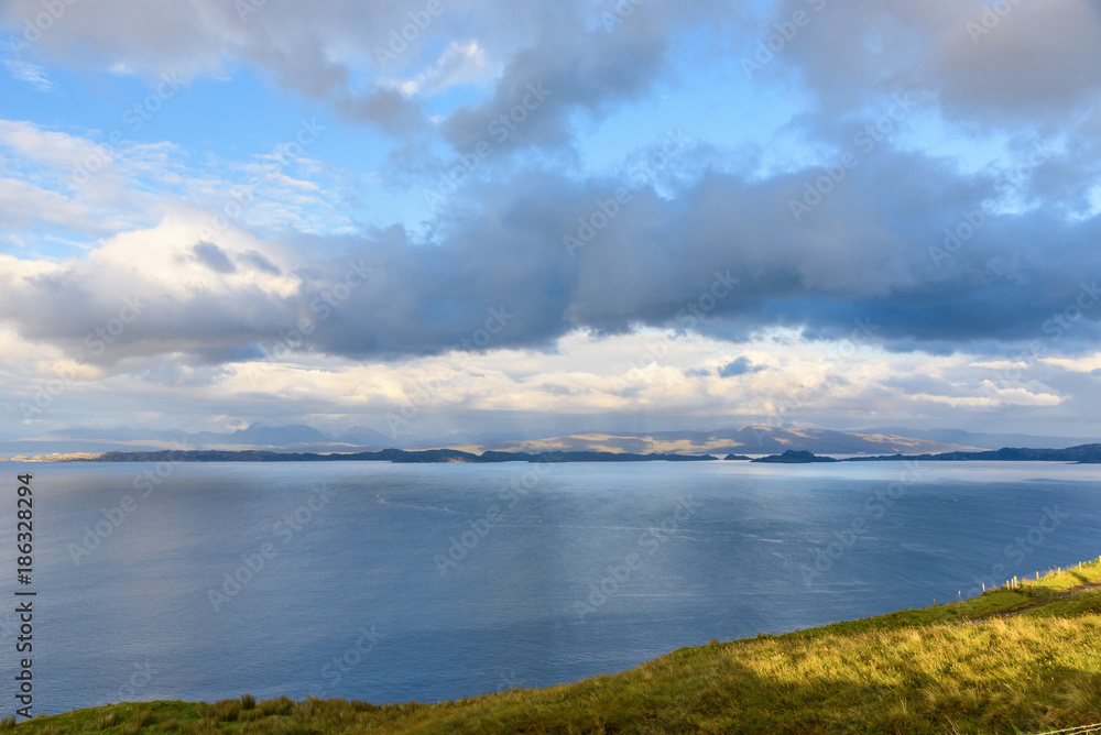 Landscape near Portree. Isle of Skye, Scotland