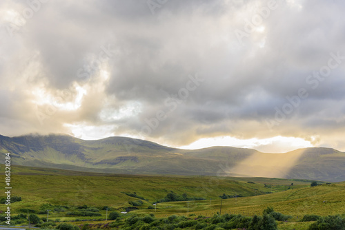 Ray of light. Isle of Skye, Scotland