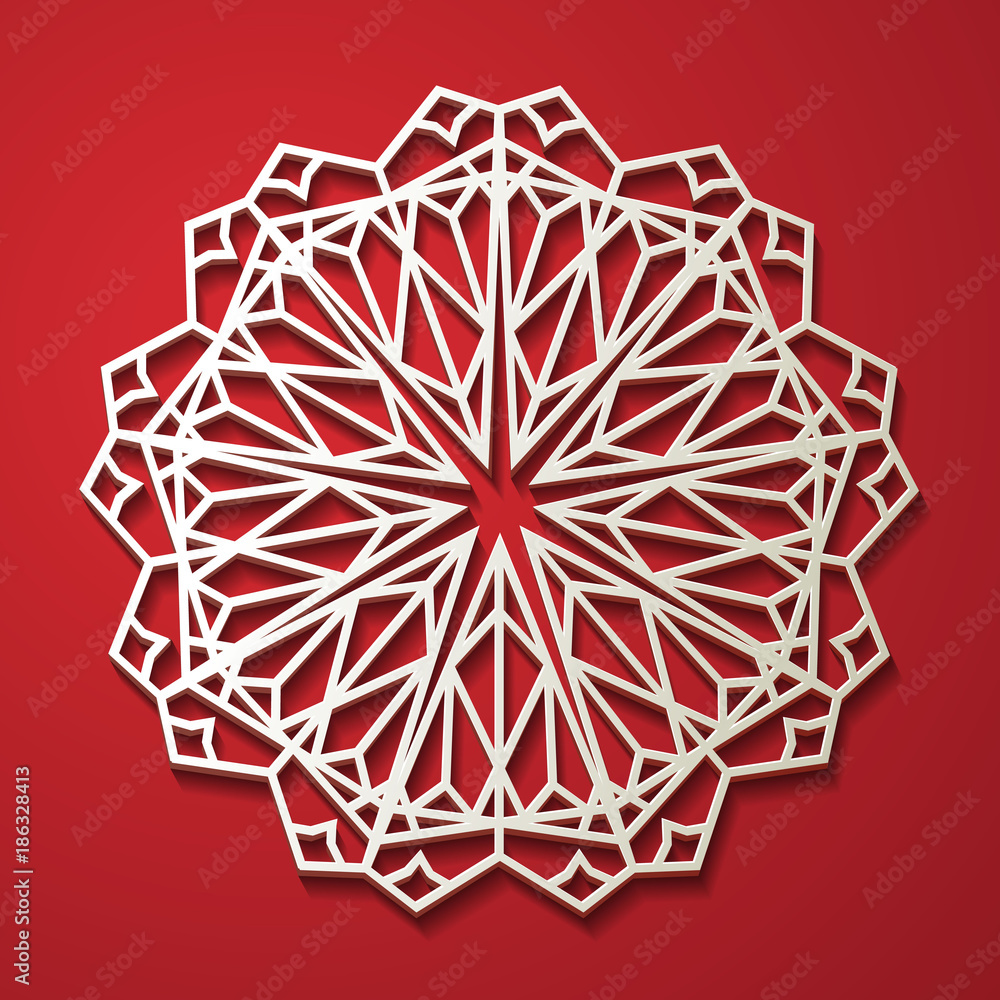 Arabic islamic pattern. Design elements can use for Ramadan Kareem greeting card or EID Mubarak invitation