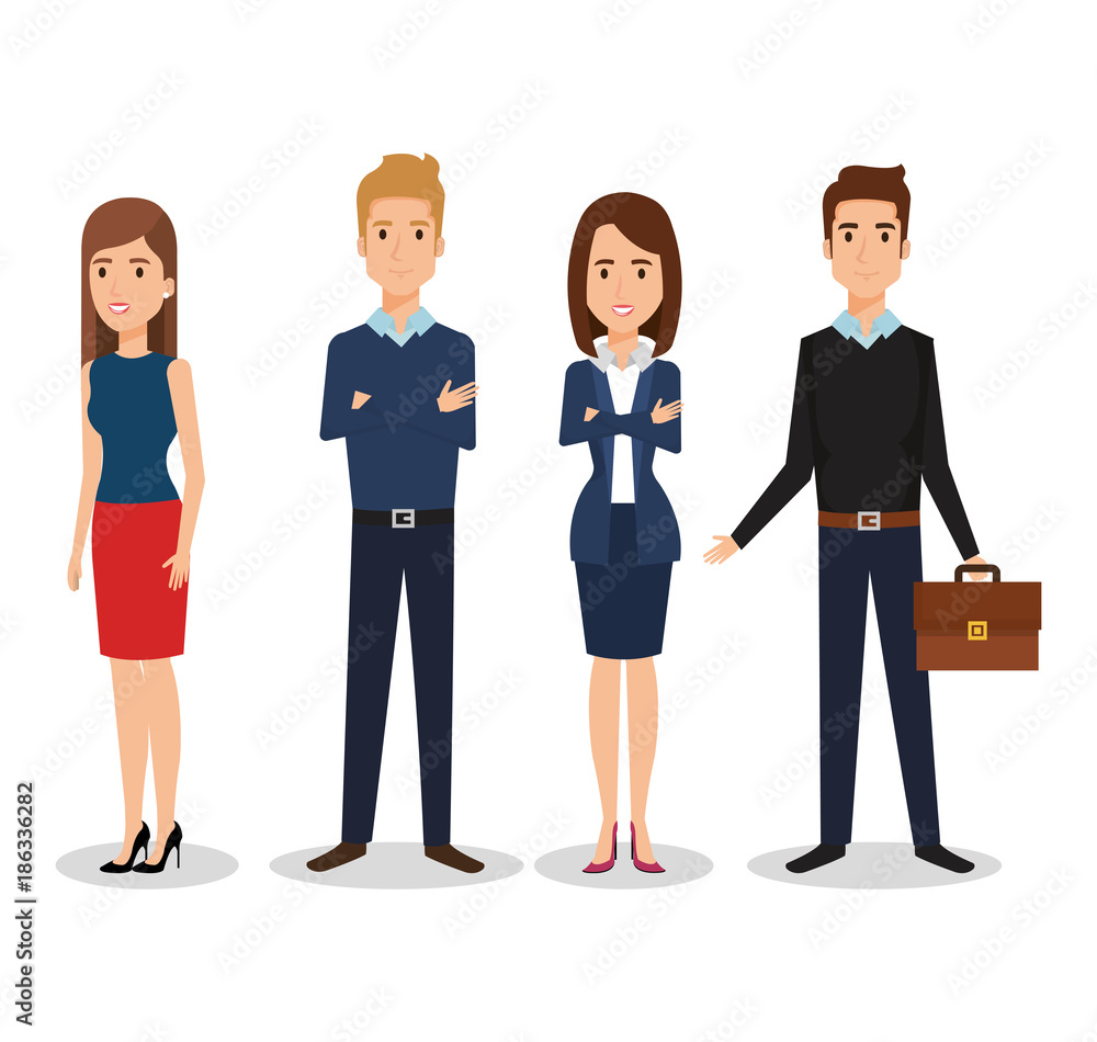 business people group avatars characters vector illustration design business people group avatars characters vector illustration design