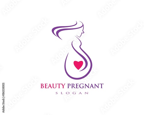 pregnant women vector icon