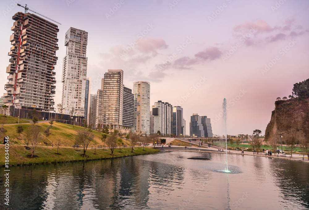 Parque la Mexicana, Santa Fe, CDMX