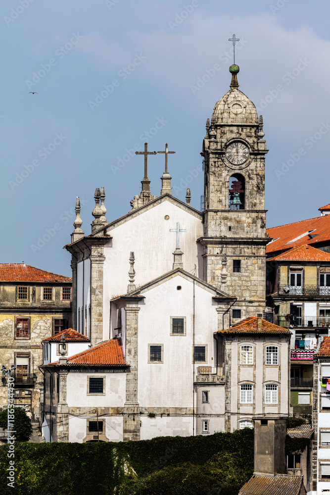 Our Lady of Vitoria Parish Church in Porto, Portugal