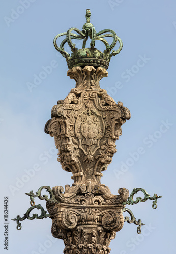 Photos Manueline style Pillory in Porto, Portugal.