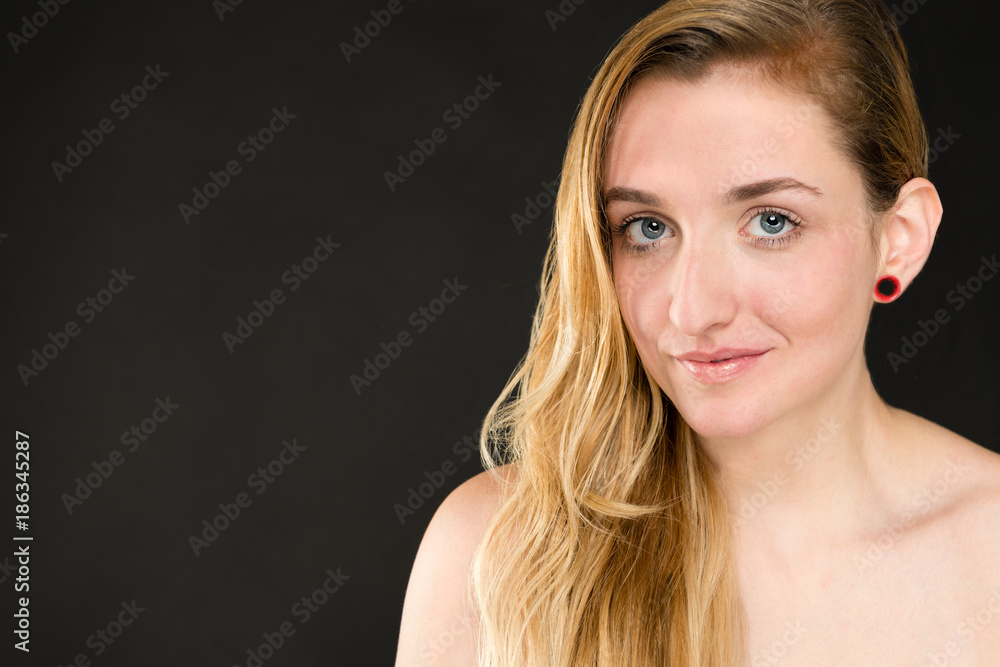 Fototapeta premium Blonde Retro Model