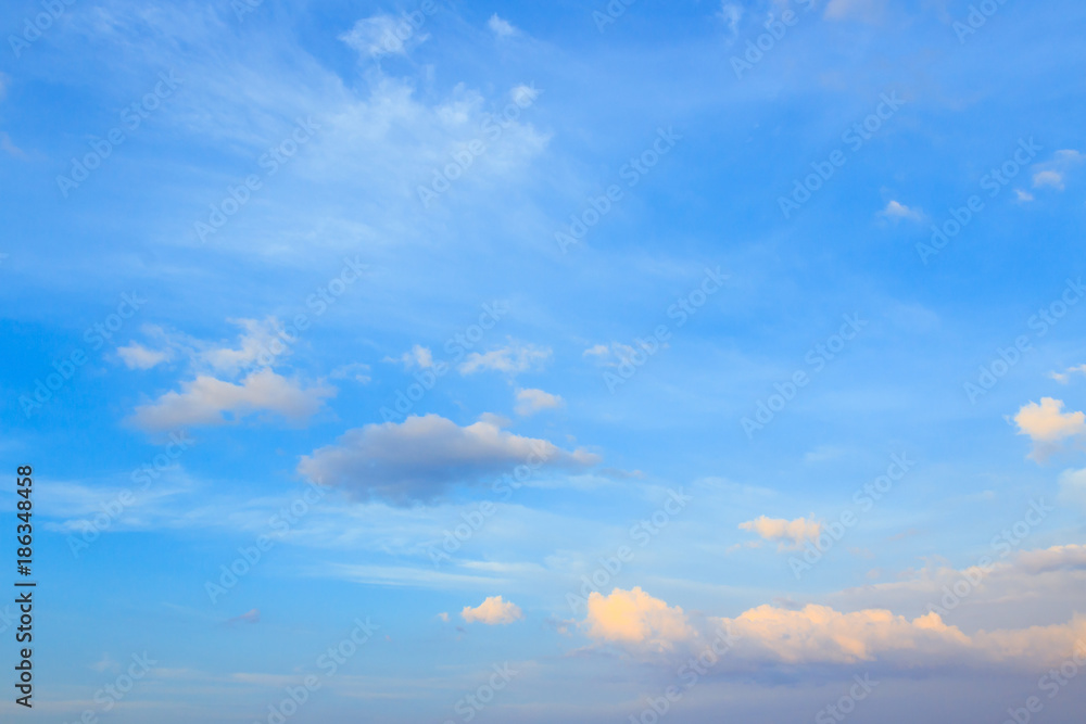 World environment day concept: Sky sunset background World environment day concept: Sky sunset background