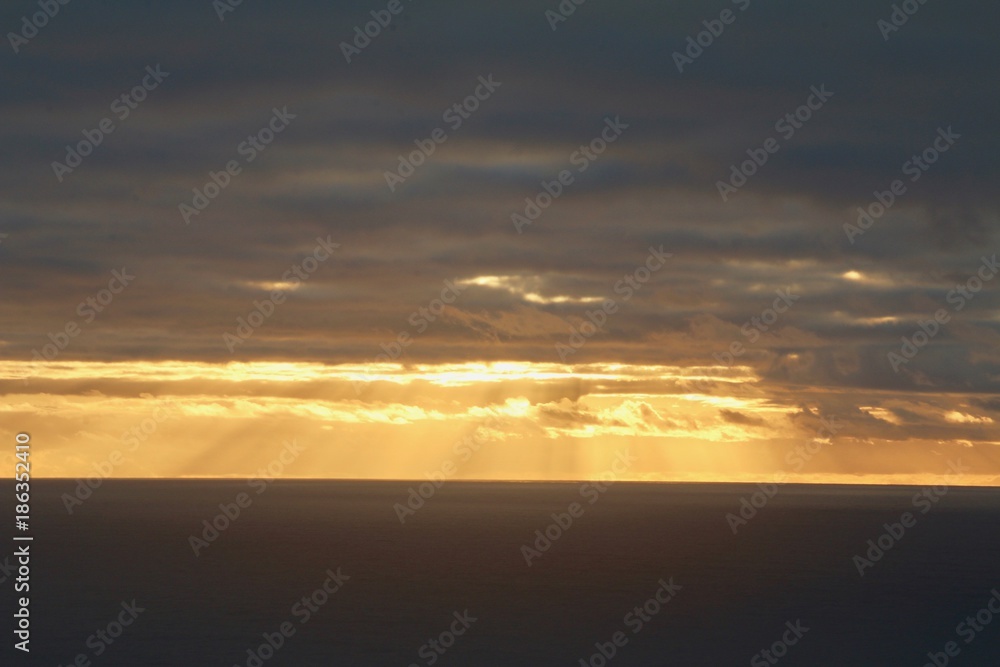 Fototapeta premium Golden Sunset