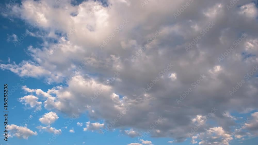 4K. Timelapse rolling clouds 4K. Timelapse rolling clouds