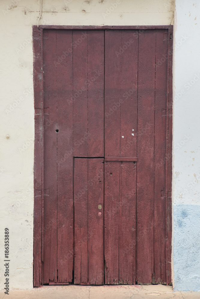 Old Door in Cienfuegos, Cuba Old Door in Cienfuegos, Cuba