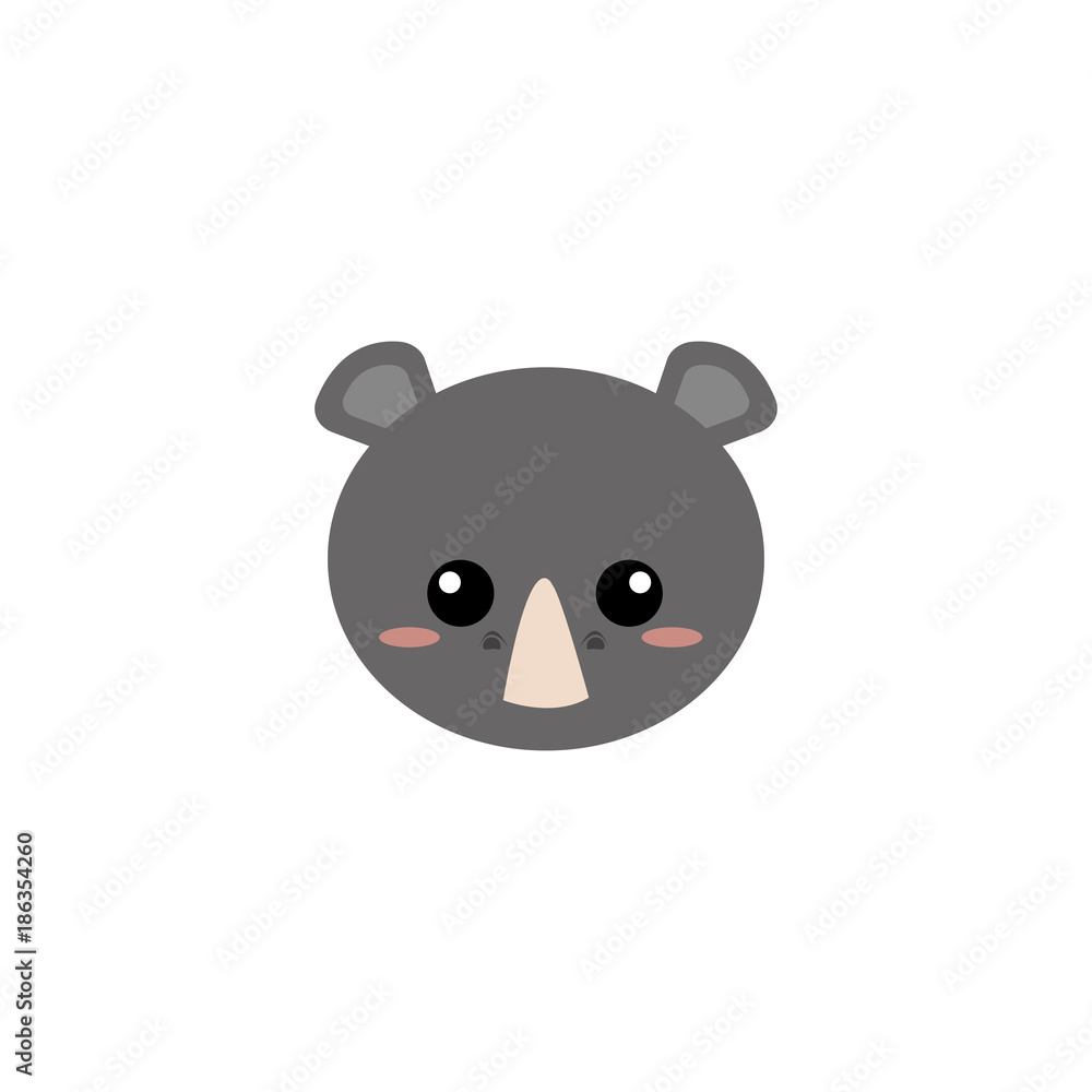 Cute animal face Cute animal face