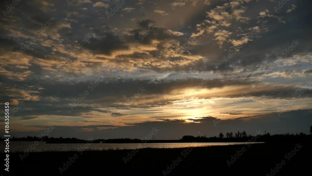 Tramonto in Frisia Tramonto in Frisia