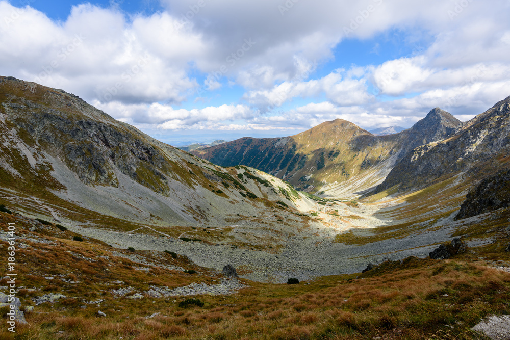slovakian carpathian mountains in autumn. slovakian carpathian mountains in autumn.