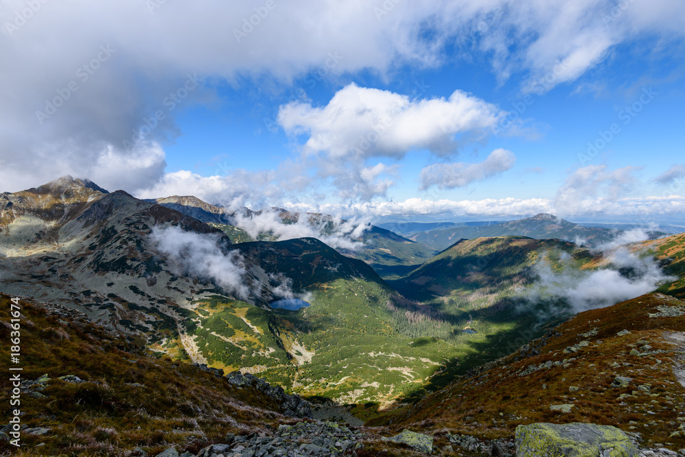 Fototapeta premium słowackie Karpaty jesienią.