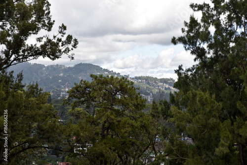 BAGUIO CITY, PHILIPPINES, DECEMBER 13, 2017, SM Store Shopping mall and city view from top of the Building, the summer Capital of Philippines