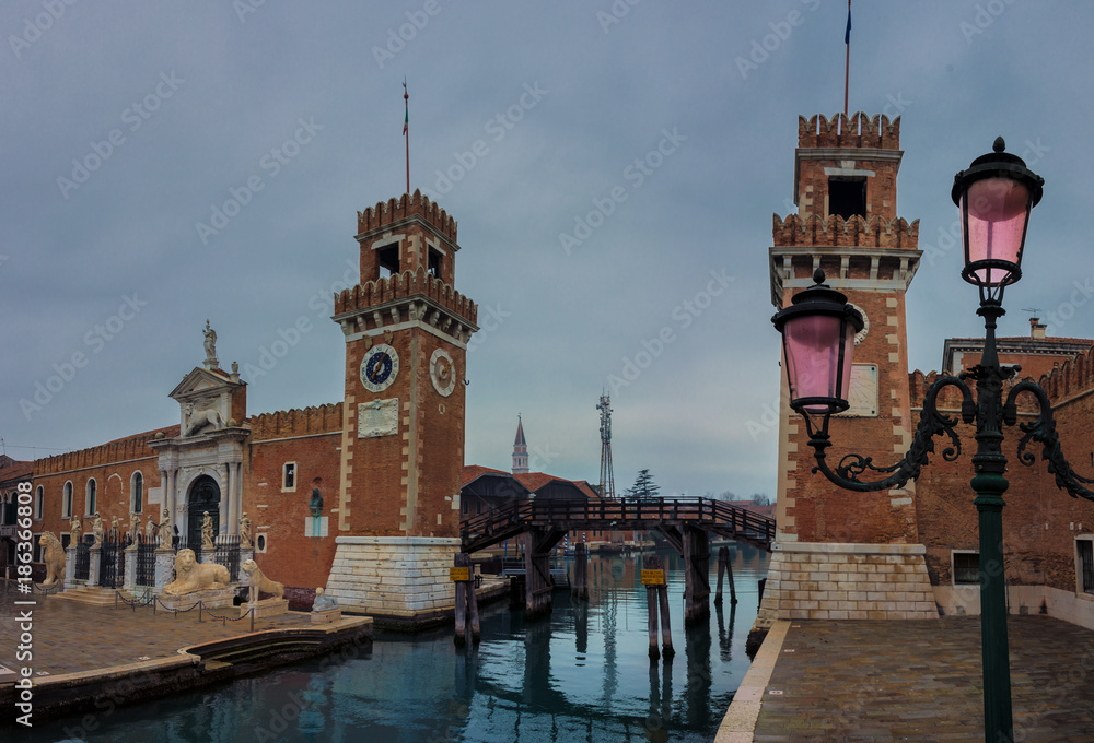Impressionen aus Venedig - Arsenal Wassertor