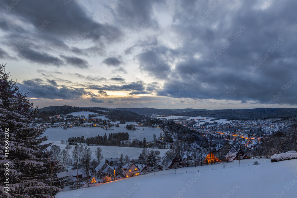 Klingenthal Sonnenuntergang 2017 Klingenthal Sonnenuntergang 2017