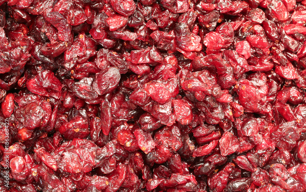 red berries of cranberries for sale in the macrobiotic shop red berries of cranberries for sale in the macrobiotic shop
