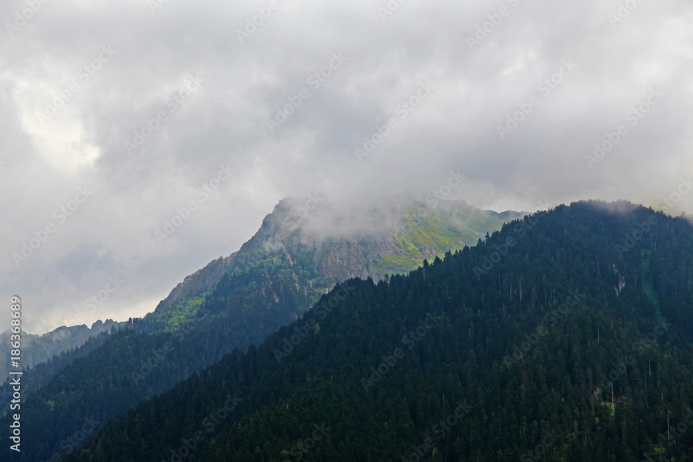 kaçkar mountain, rize, turkey