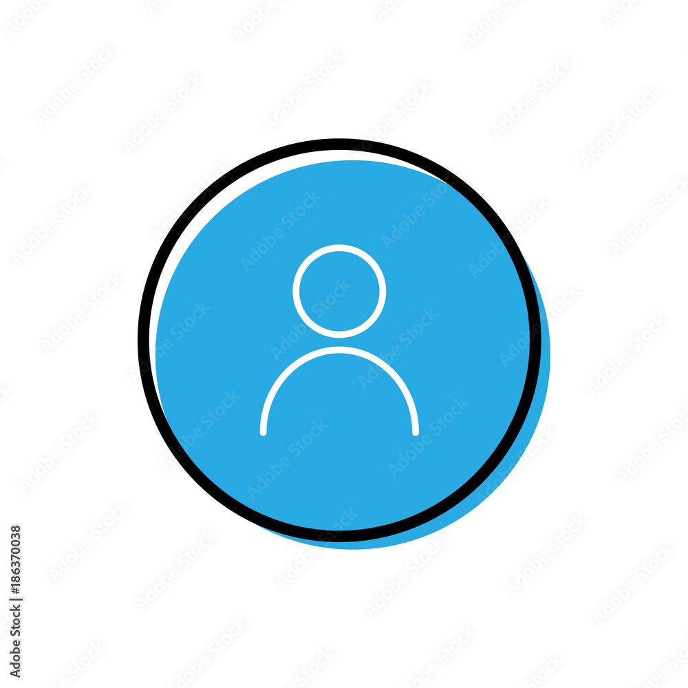 User icon vector illustration User icon vector illustration