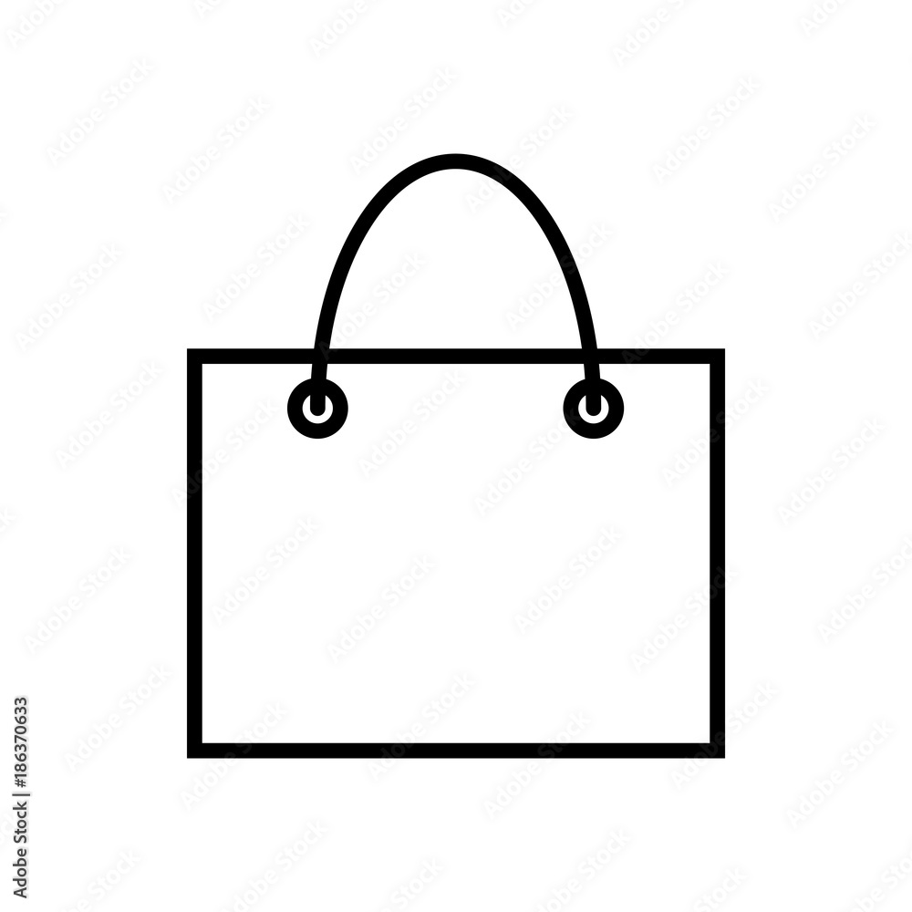 Shopping bag icon Shopping bag icon
