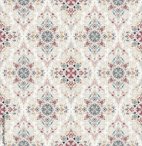 Vector damask seamless pattern Fototapet