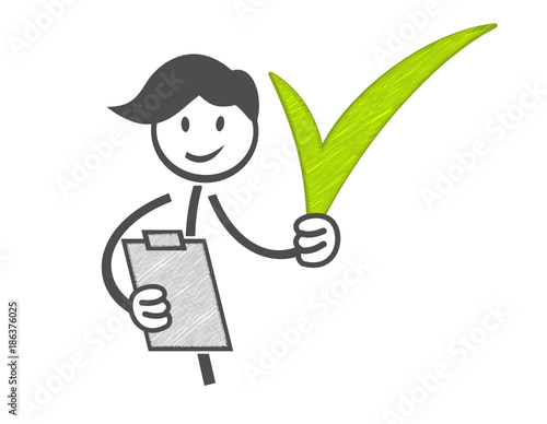 validation après contrôle et check liste
