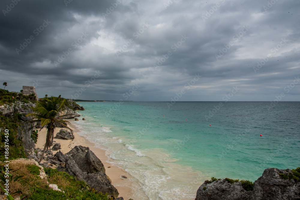 Obraz premium Ancient Seacoast in Mexico 