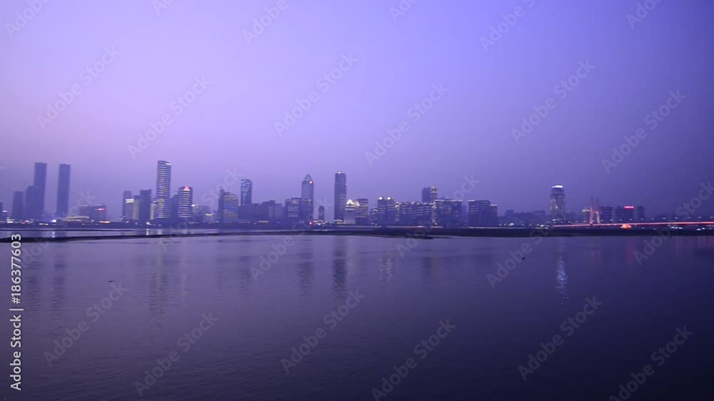 Chinese Nanchang Gan River scenery, Chinese Nanchang Gan River scenery,