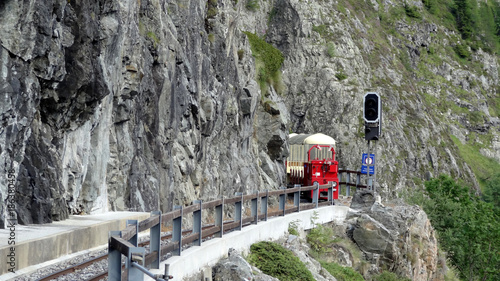 Schmalspurbahn zum Lac d' Emosson