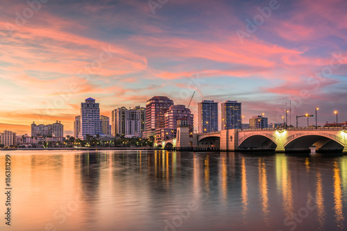 Fototapeta Naklejka Na Ścianę i Meble -  West Palm Beach, Florida, USA
