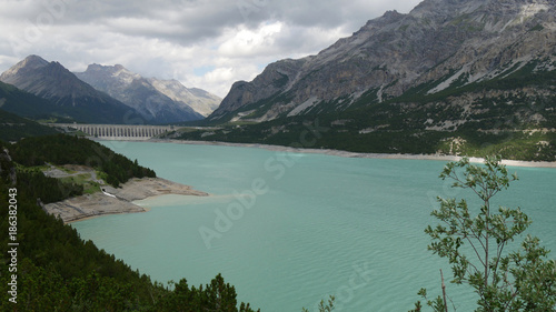 Laghi di Cancano in alta Valtellina photo