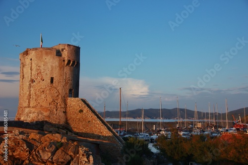 Torre degli Appiani di Marciana Marina. Isola d'Elba. Italia