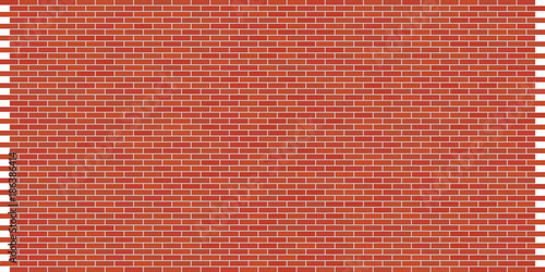 MUR EN BRIQUES ROUGE