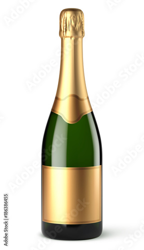 Bouteille de champagne vectorielle 3