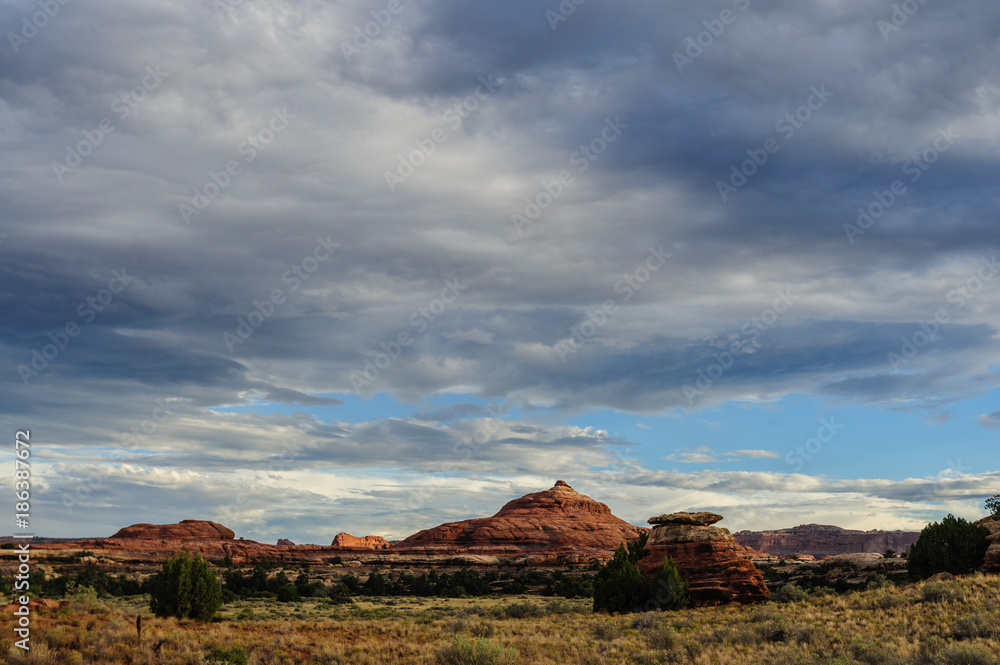 Fototapeta premium Sunset at the Needles