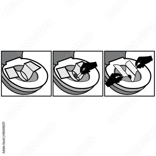 Instructions how to collect a poop sample for lab test