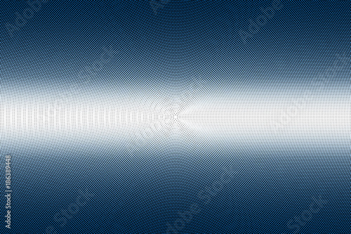 DARK BLUE vector banner set of circles, spheres. Donuts Background. Creative Design Templates. Technology halftone illustration.