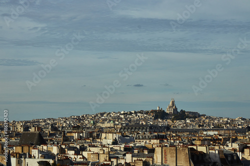 Sacre Coeur on the horizon .