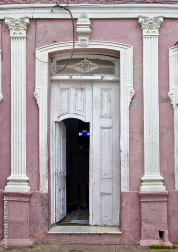 Old Doorway  Cienfuegos  Cuba