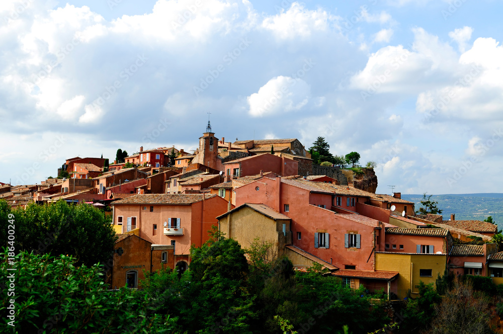 Village of Roussillon, Provence, France