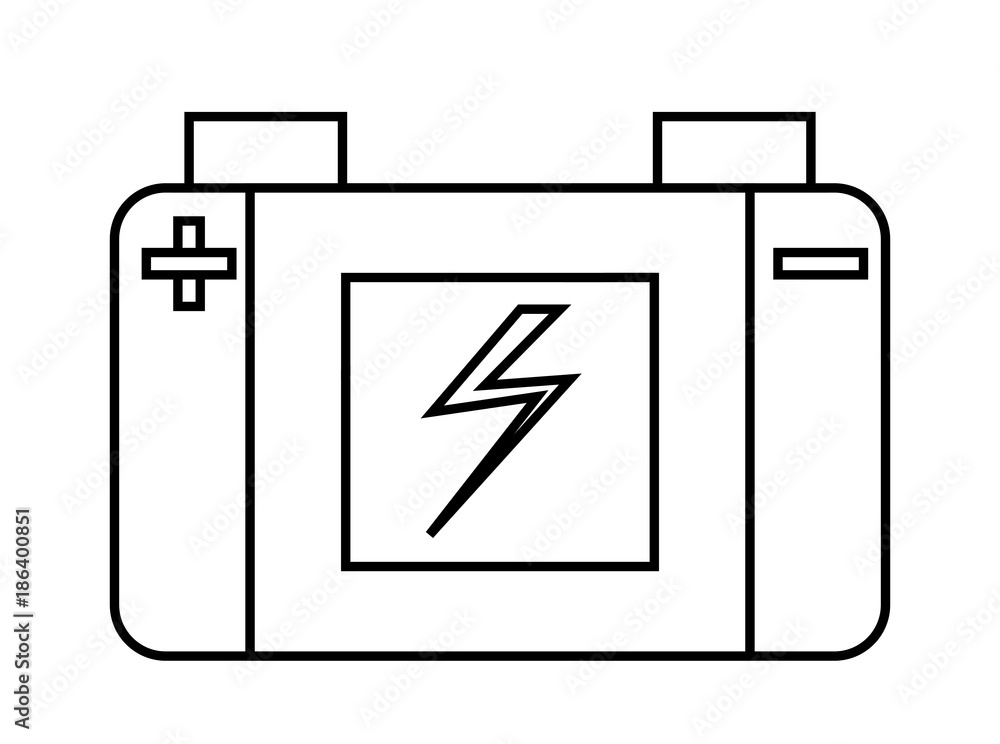 car battery icon image car battery icon image