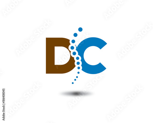 dc letter chiropractic logo